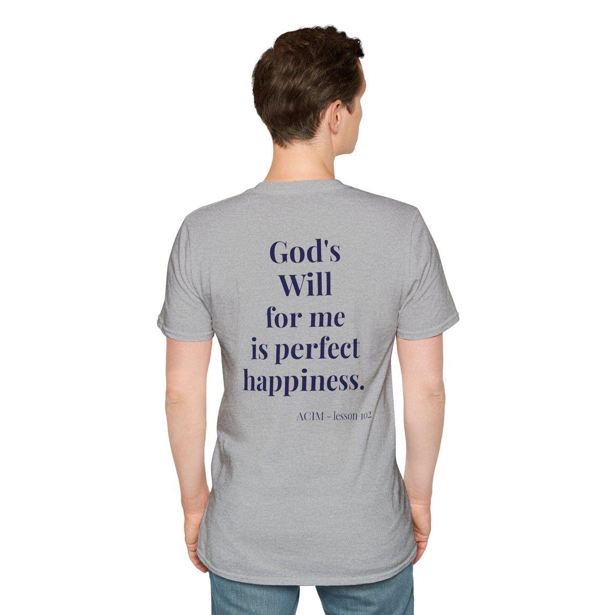 ACIM Lesson 101 — Minimalist Vintage Tee