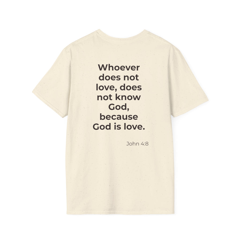 Teach Only Love T-Shirt — Big Red Heart  Tee