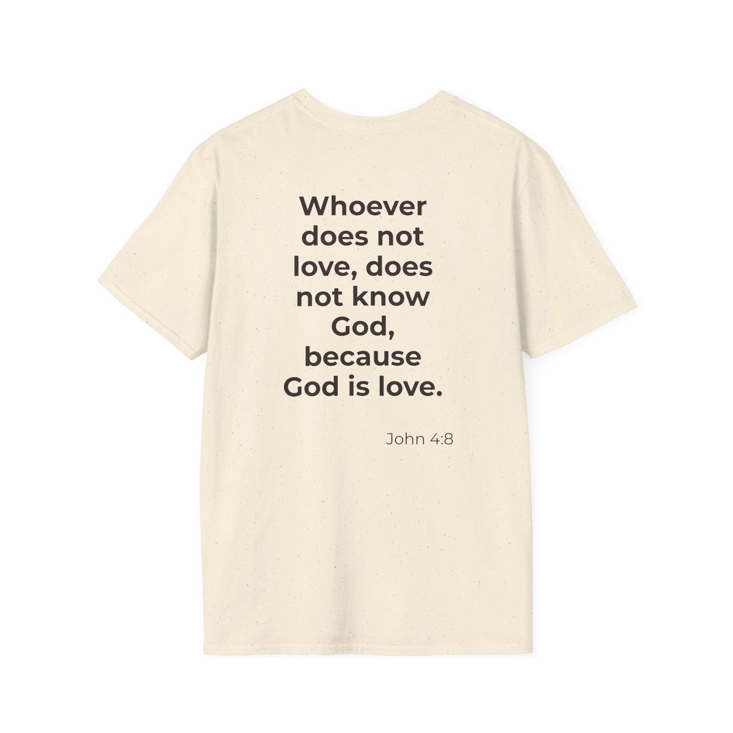 Teach Only Love T-Shirt — Big Red Heart  Tee