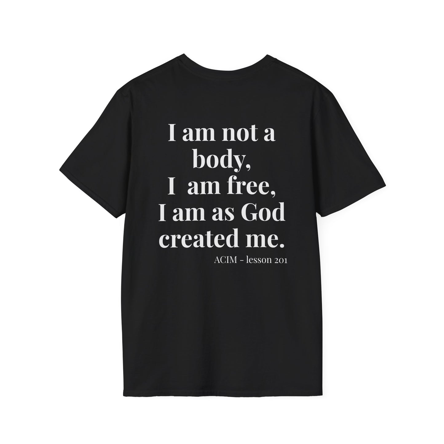 ACIM Lesson 201 T‑Shirt — Inspirational  Faith Tee