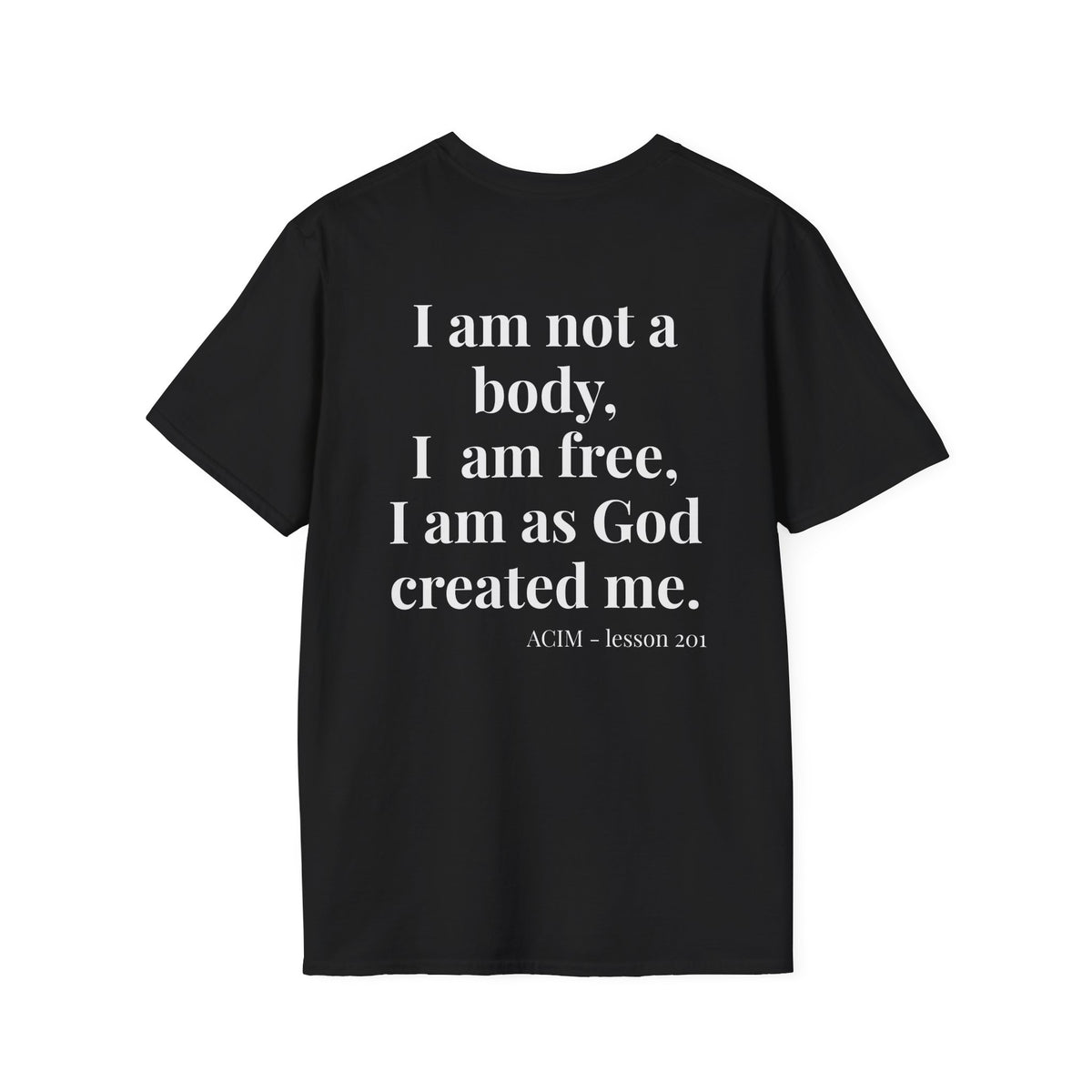 ACIM Lesson 201 T‑Shirt — Inspirational  Faith Tee