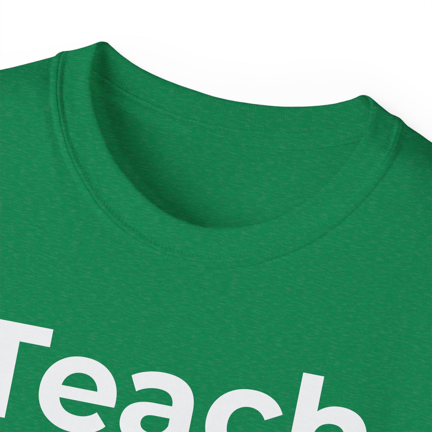 Teacher Heart T‑Shirt — "Teach Only" Red Heart Graphic Tee (Do Everything in Love)