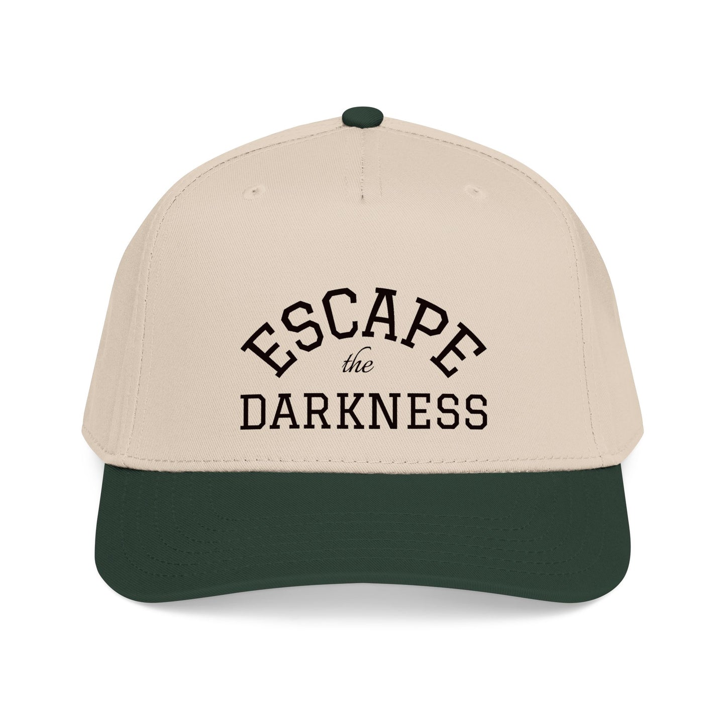 Mid Profile Baseball Cap - Escape the Darkness