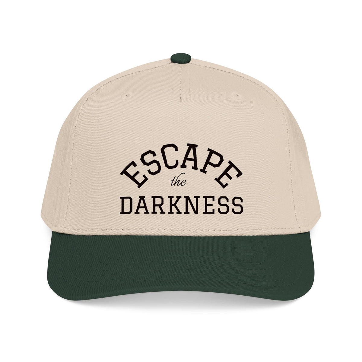 Escape the Darkness -- Mid Profile Baseball Cap