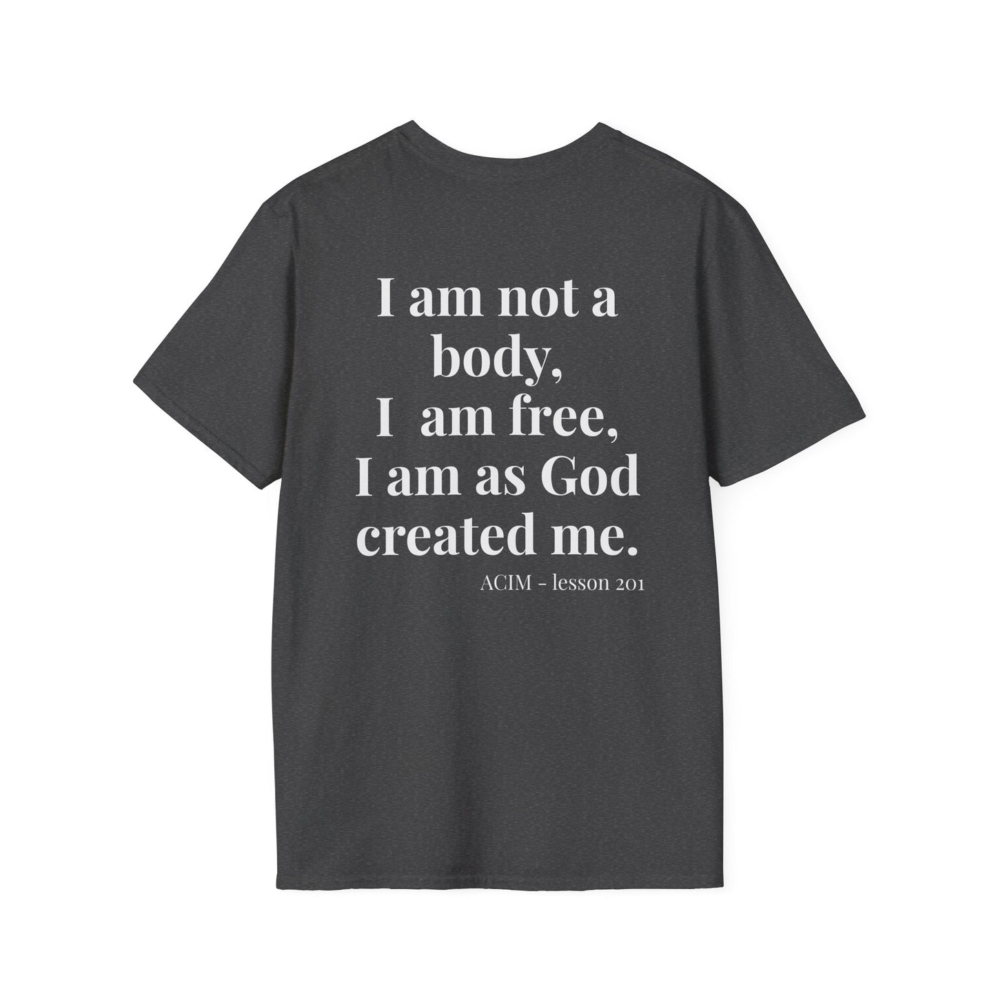 ACIM Lesson 201 T‑Shirt — Inspirational  Faith Tee
