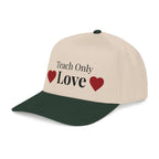 "Teach Only Love"  Baseball Cap — Multi-color