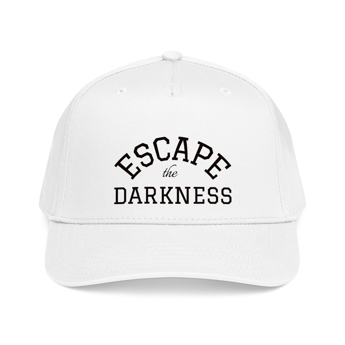 Escape the Darkness -- Mid Profile Baseball Cap