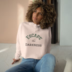 Escape the Darkness Crop Hoodie
