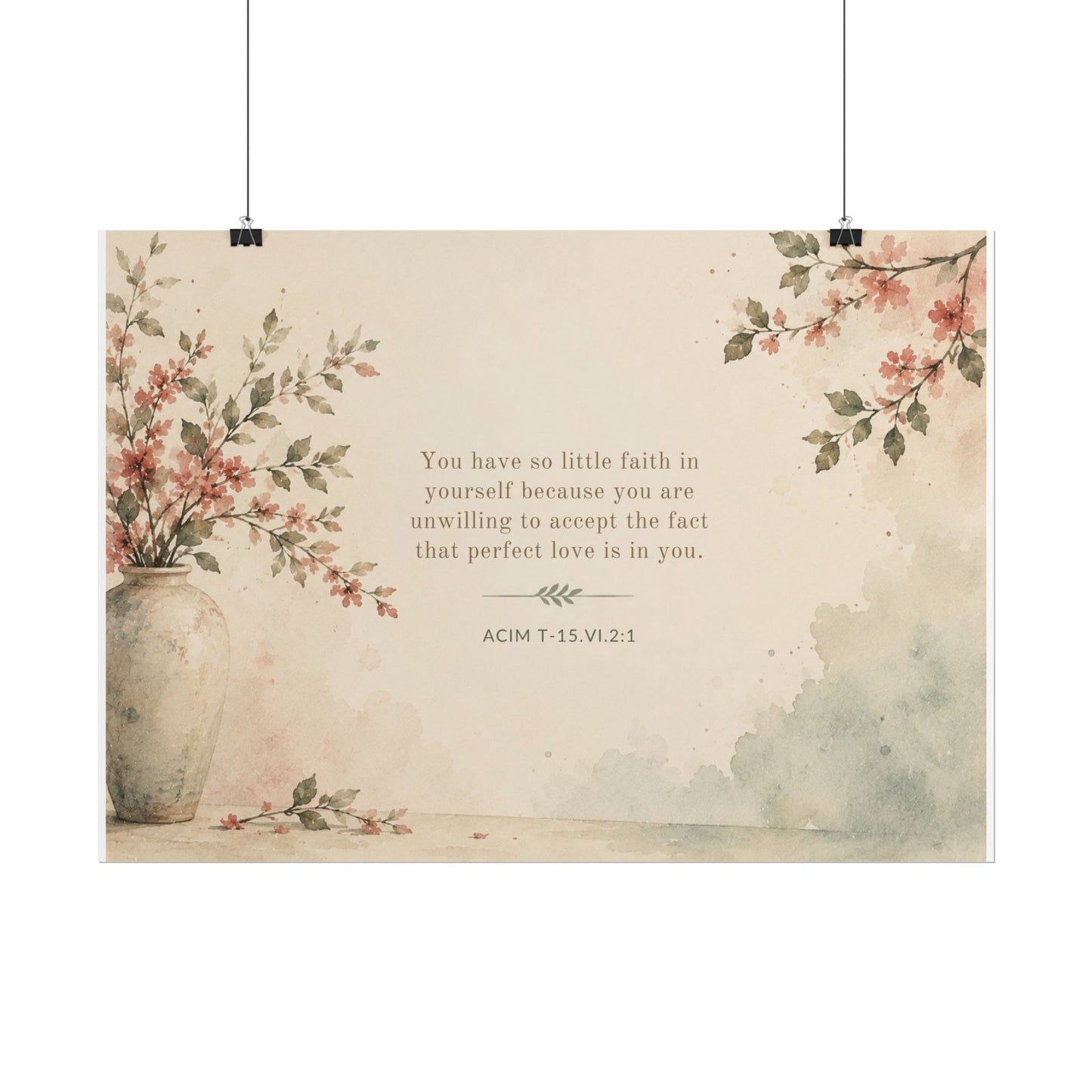 ACIM. - - Inspirational Wall Art (Rolled Poster)