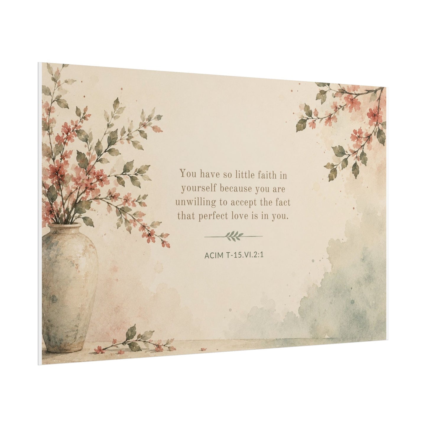 ACIM. - - Inspirational Wall Art (Rolled Poster)
