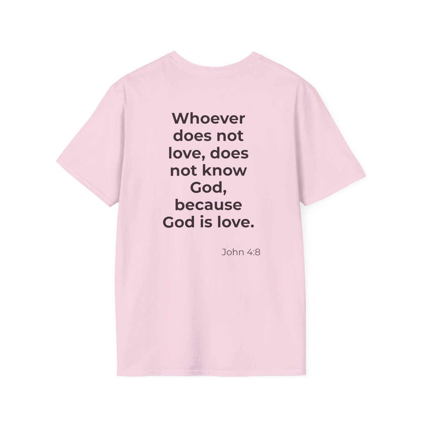 Teach Only Love T-Shirt — Big Red Heart  Tee