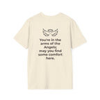 Angel Wings T-Shirt — Minimal Halo Graphic Tee (Spiritual/Guardian Gift)