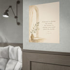 Seek not to change the world, but change your mind about it - - Inspirational Wall Art (Rolled Poster)