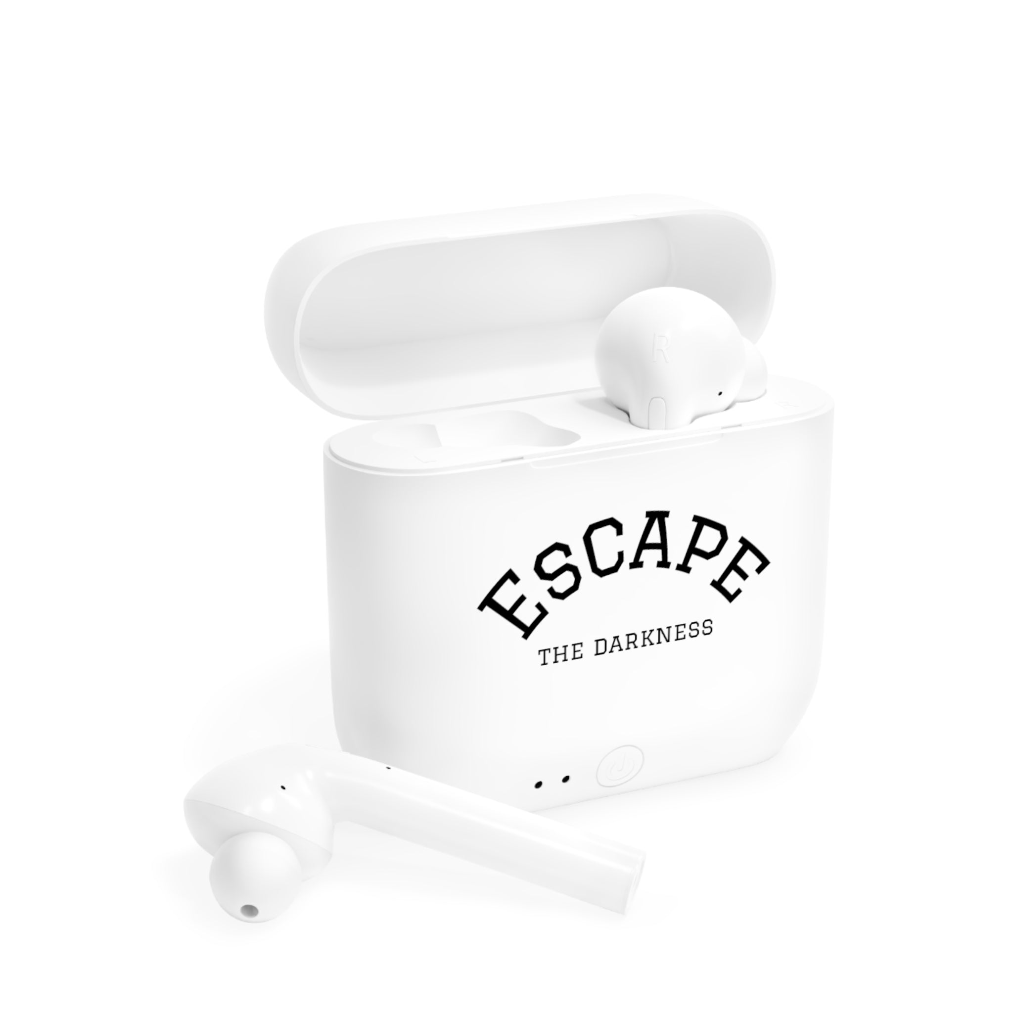 Wireless Earbuds Case — "Escape the Darkness" Charging Case