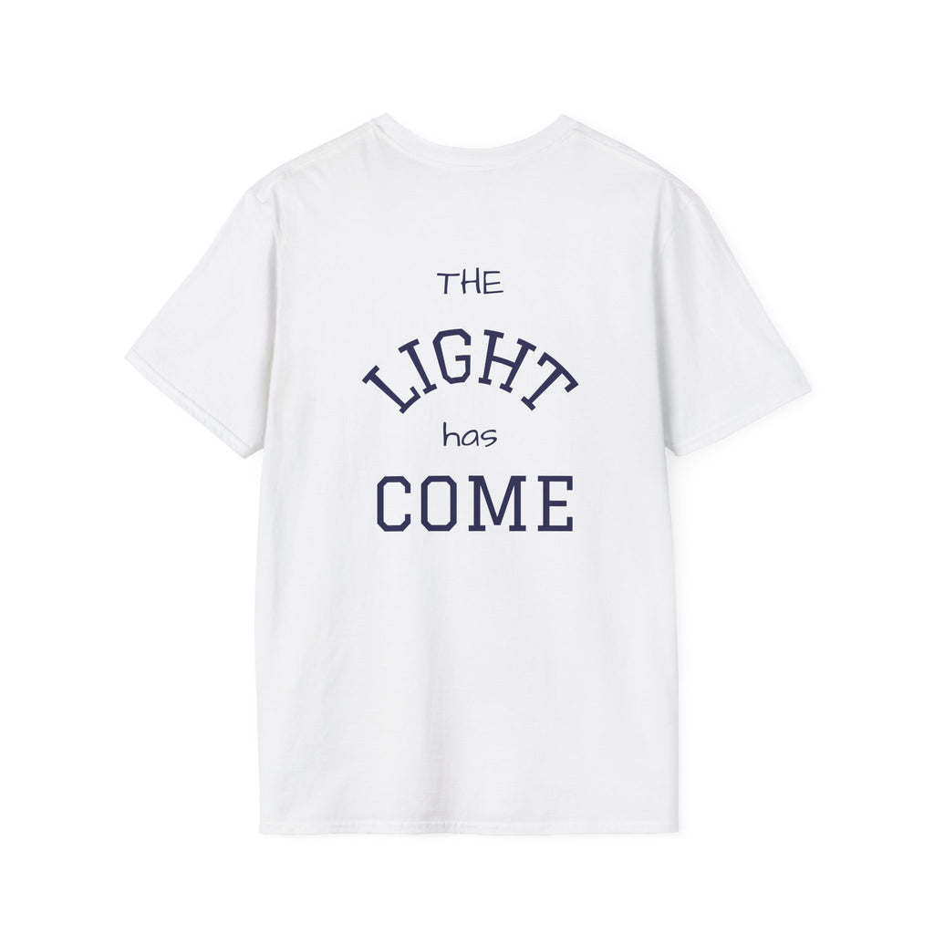 Escape the Darkness / The Light Has Come T‑Shirt — Inspirational  Faith Tee