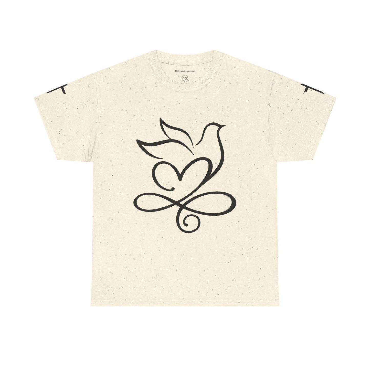 Angel Wings Memorial Tee — "Never Travel Faster Than Your Guardian Angel Can Fly"