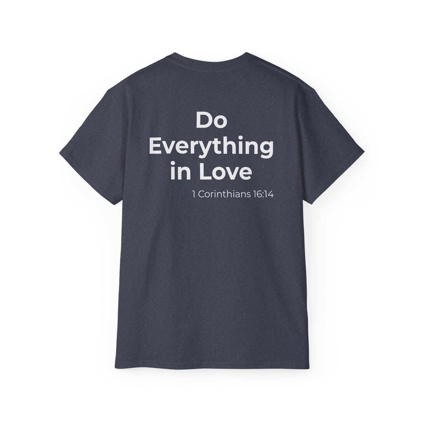 Teacher Heart T‑Shirt — "Teach Only" Red Heart Graphic Tee (Do Everything in Love)