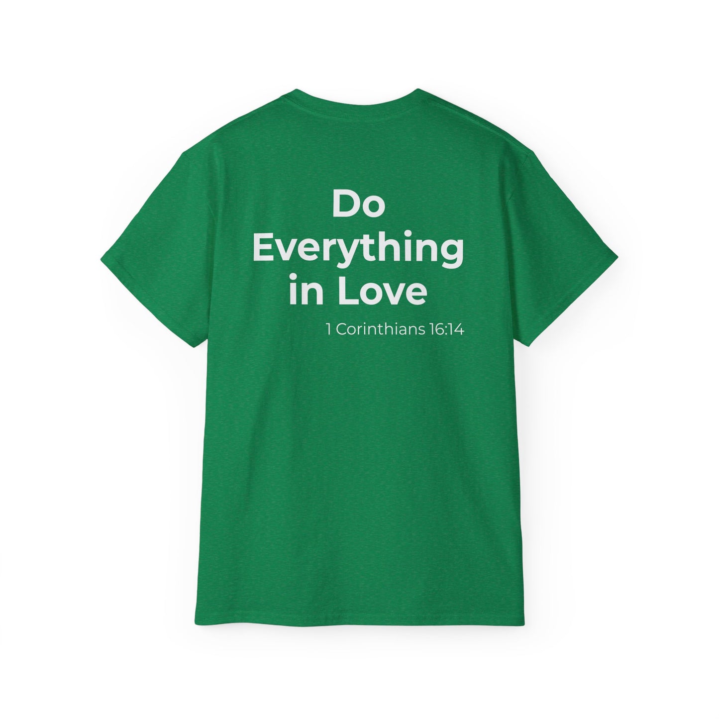 Teacher Heart T‑Shirt — "Teach Only" Red Heart Graphic Tee (Do Everything in Love)