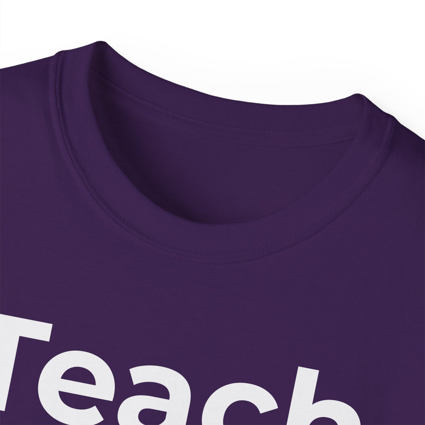 Teacher Heart T‑Shirt — "Teach Only" Red Heart Graphic Tee (Do Everything in Love)