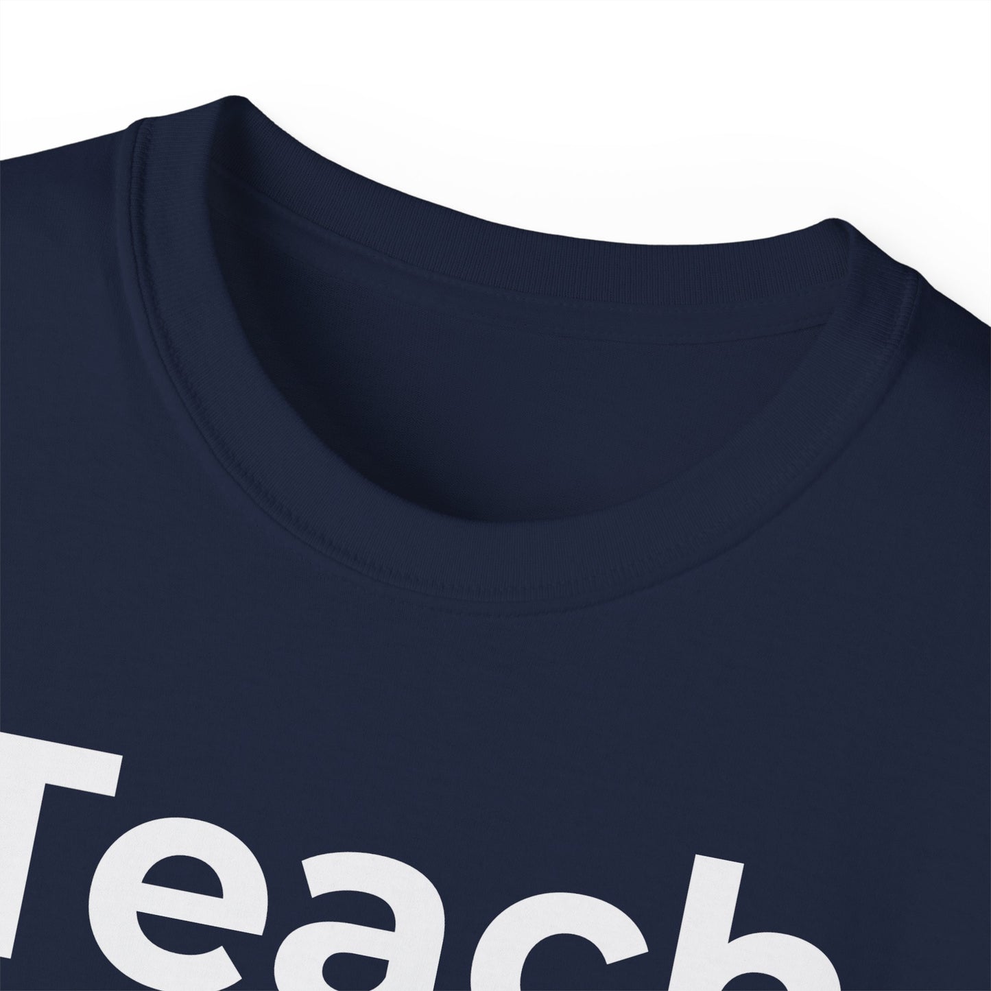 Teacher Heart T‑Shirt — "Teach Only" Red Heart Graphic Tee (Do Everything in Love)
