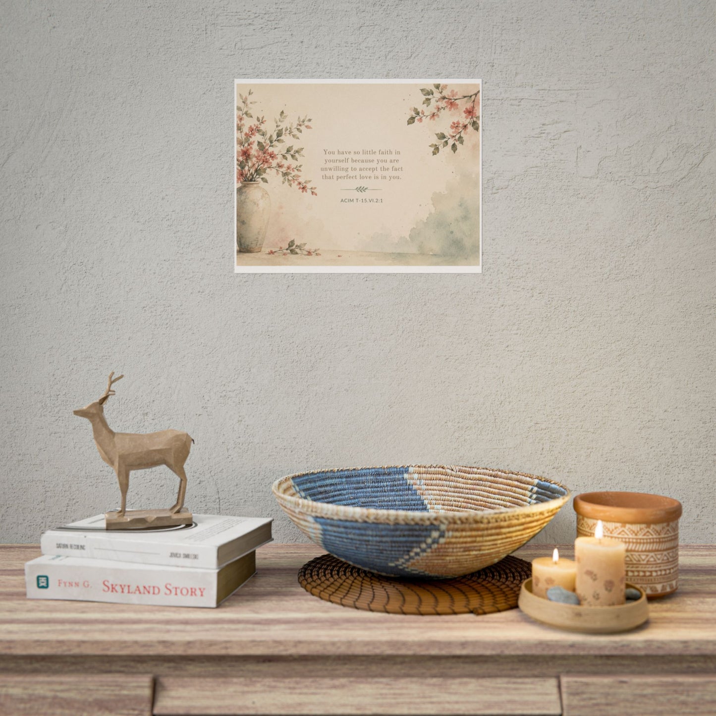 ACIM. - - Inspirational Wall Art (Rolled Poster)