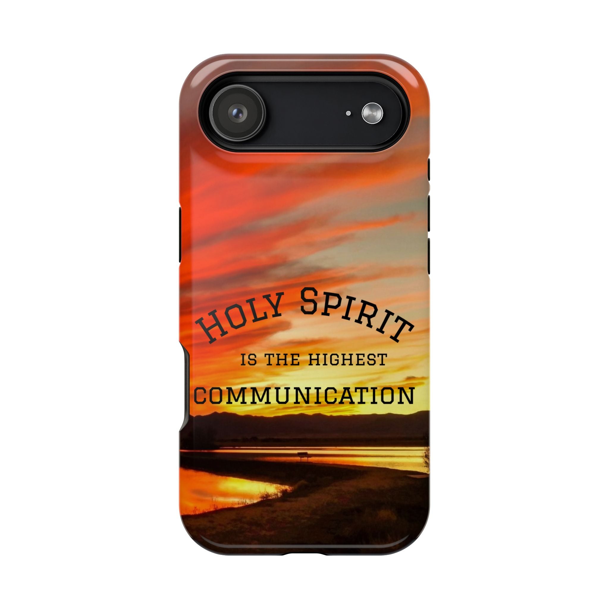 Holy Spirit Quote Magnetic Impact Phone Case — "The Holy Spirit is the highest communication"