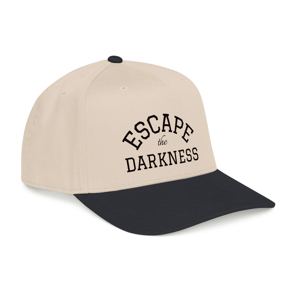 Escape the Darkness -- Mid Profile Baseball Cap