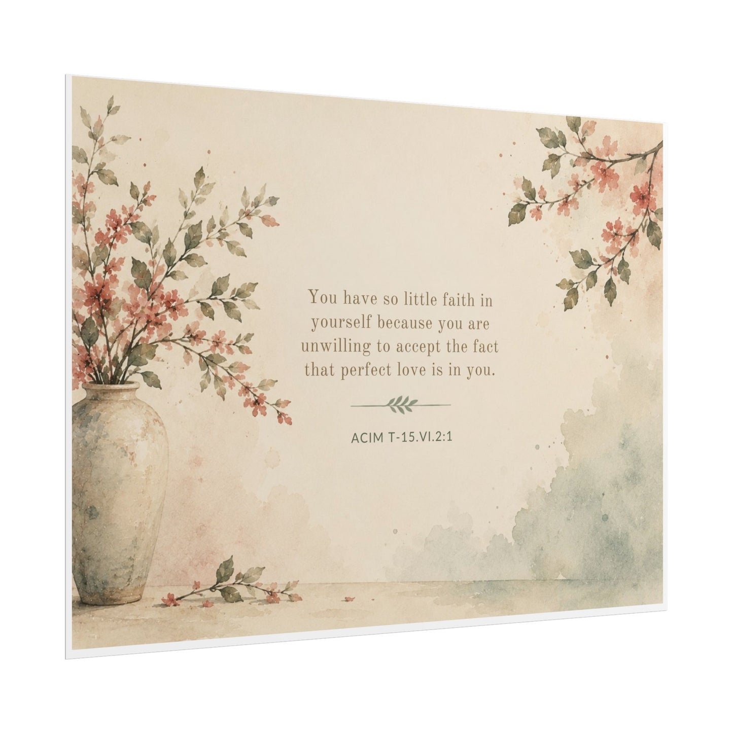 ACIM. - - Inspirational Wall Art (Rolled Poster)