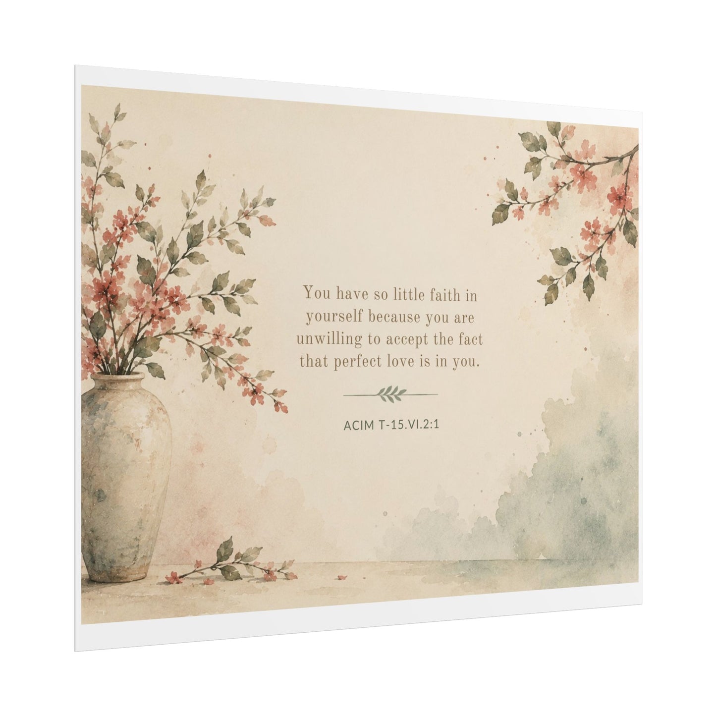 ACIM. - - Inspirational Wall Art (Rolled Poster)