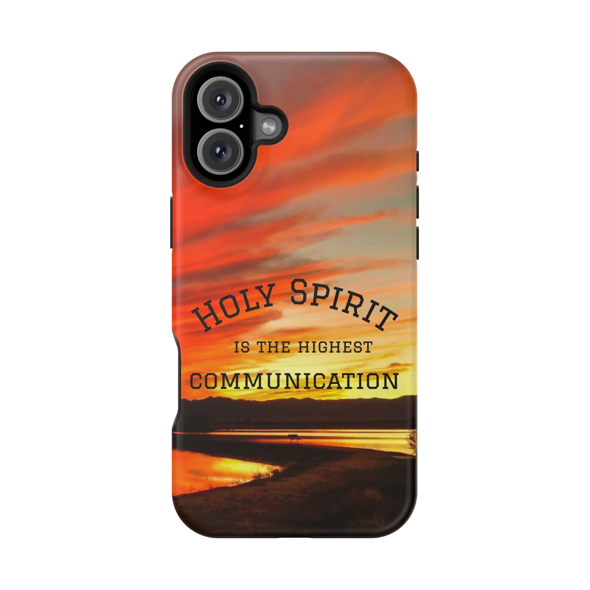 Holy Spirit Quote Magnetic Impact Phone Case — "The Holy Spirit is the highest communication"