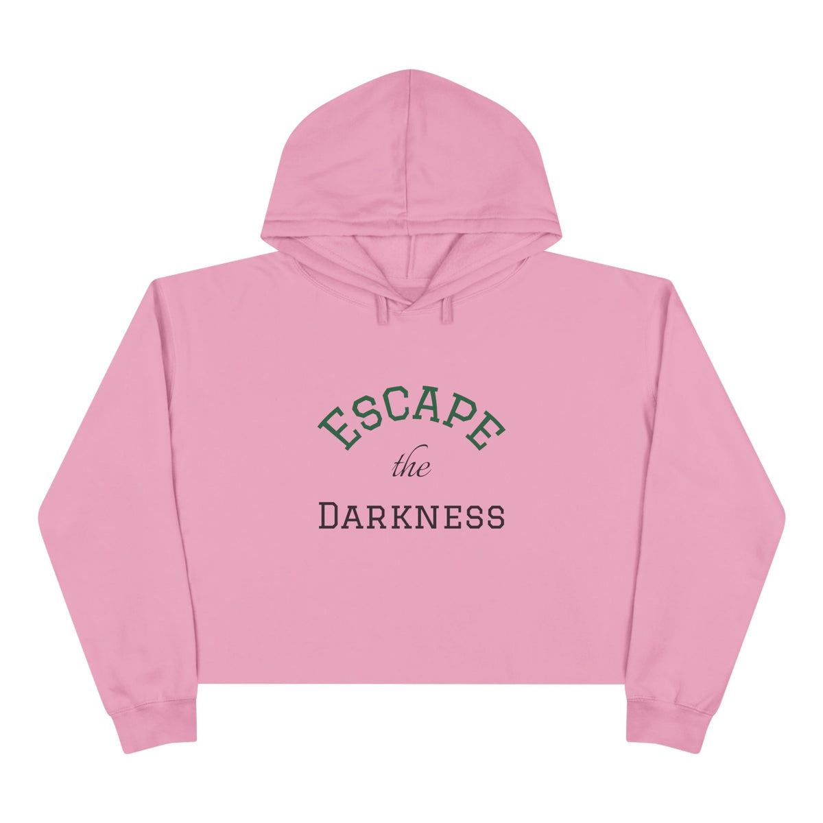 Escape the Darkness Crop Hoodie