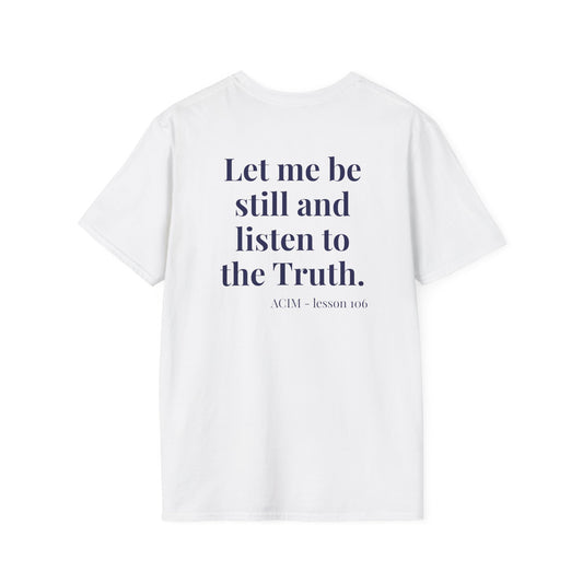 ACIM Lesson 106 - Graphic Tee — Minimalist Simply Stated