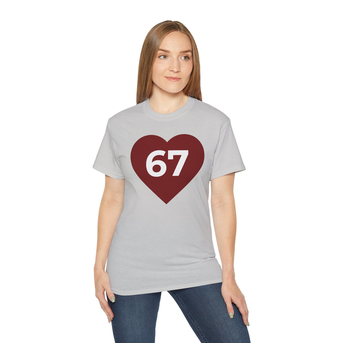 ACIM Lesson 67  —  Red Heart Graphic Tee