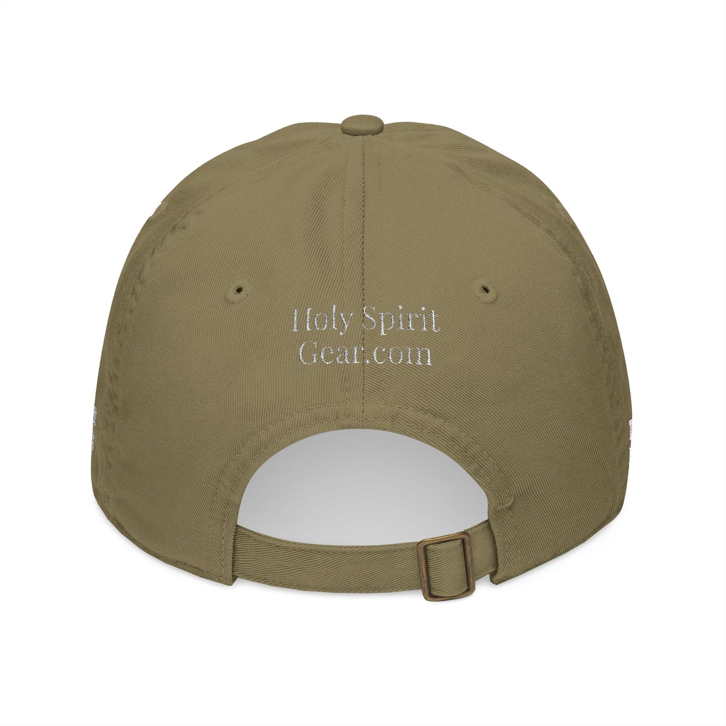 Escape the Darkness Embroidered Baseball Cap — Organic Cotton, Spiritual Hope Hat