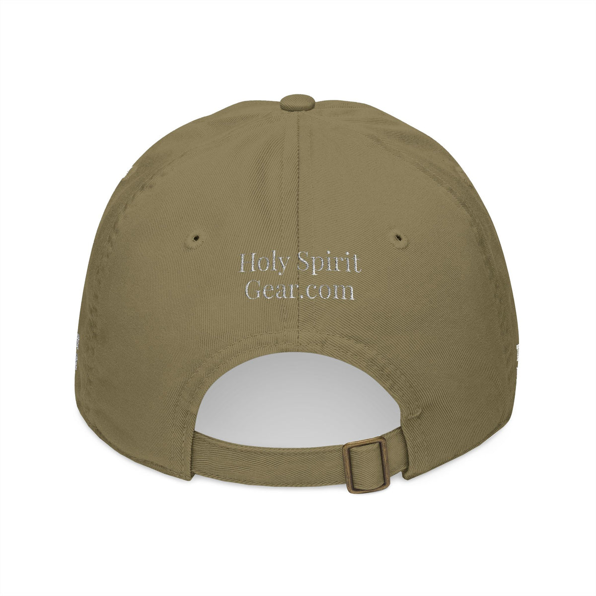 Escape the Darkness Embroidered Baseball Cap — Organic Cotton, Spiritual Hope Hat