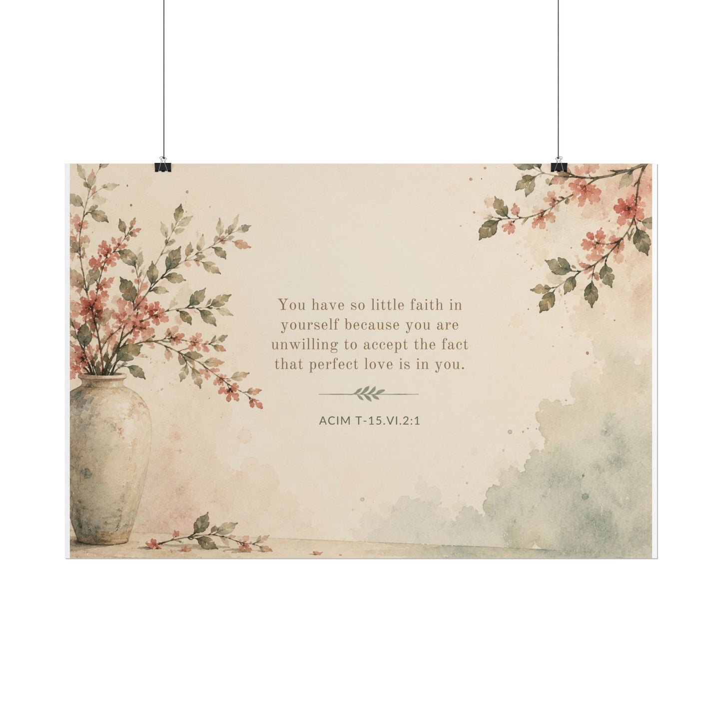 ACIM. - - Inspirational Wall Art (Rolled Poster)