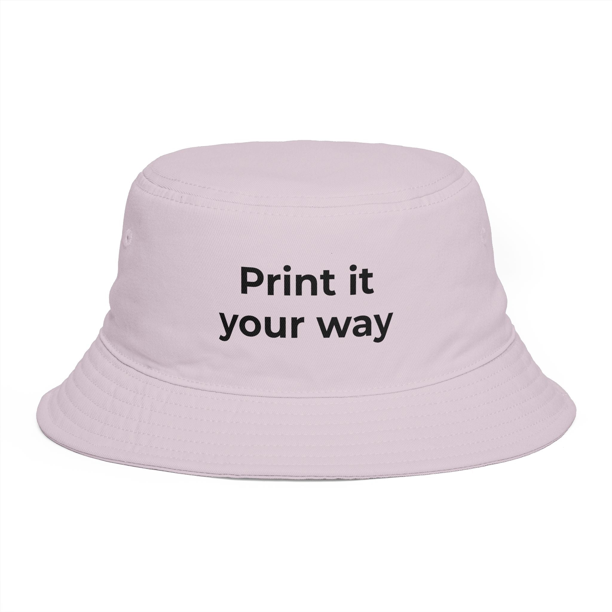 Custom Embroidered Adjustable Sun Hat - Add your own message!