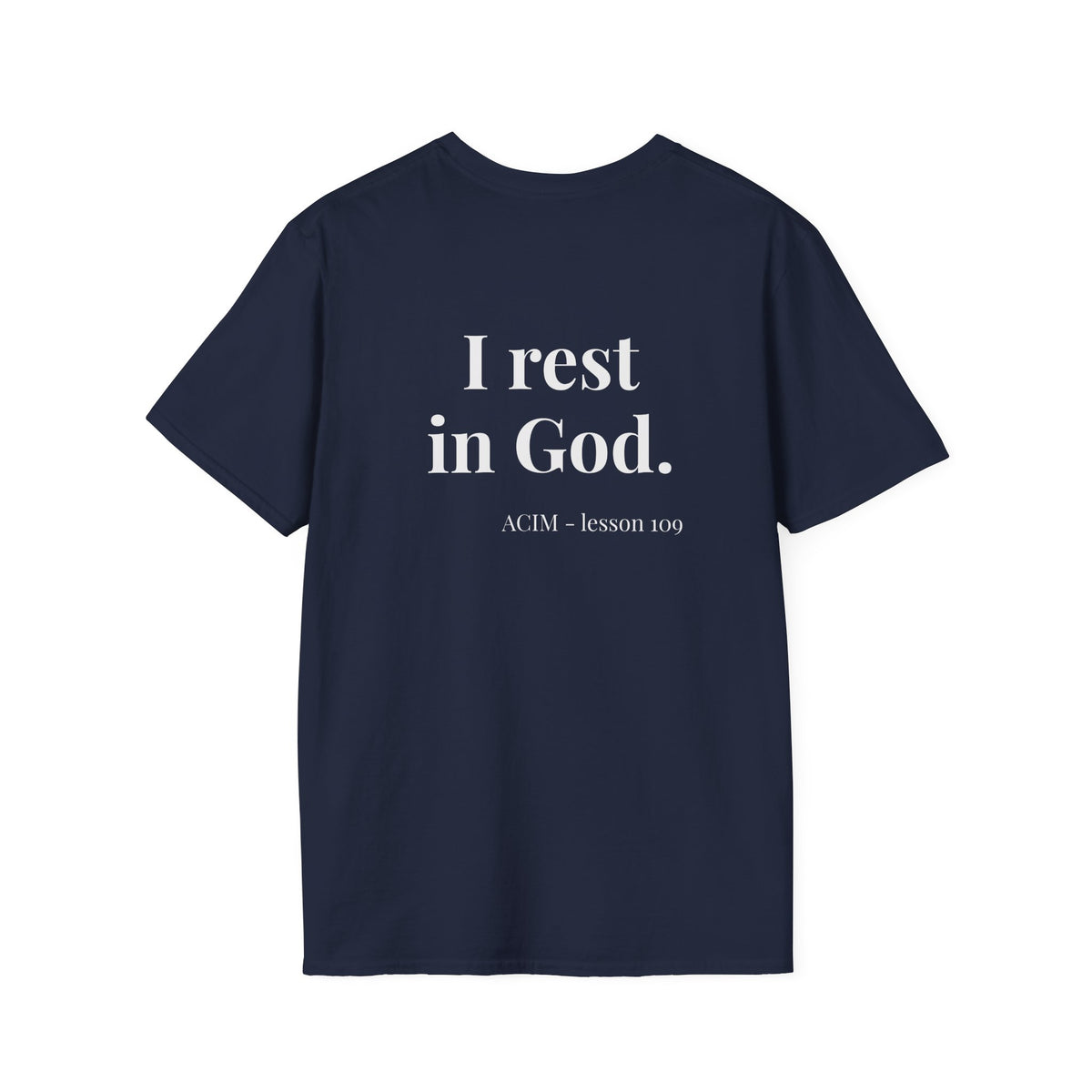 ACIM Lesson 109 — "I rest on God"