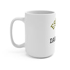 Escape the Darkness 15oz Ceramic Mug — Inspirational Coffee Cup