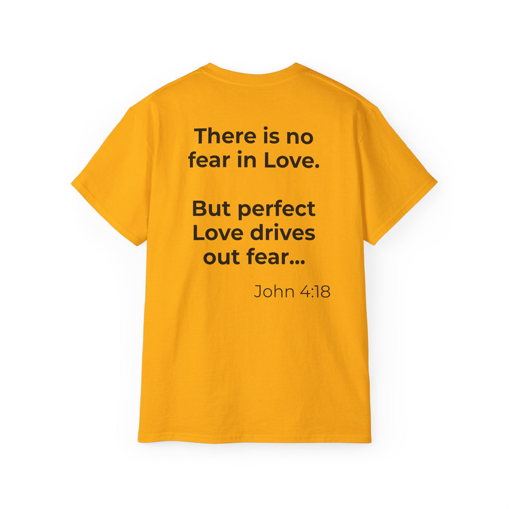 Teach Only Love T‑Shirt — John 4:18 Inspirational Tee