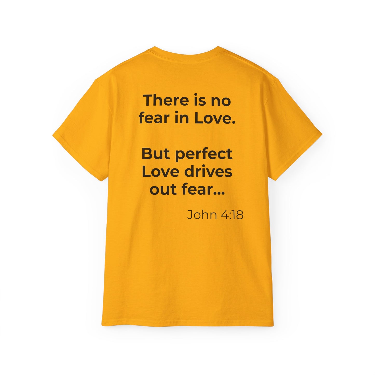 Teach Only Love T‑Shirt — John 4:18 Inspirational Tee