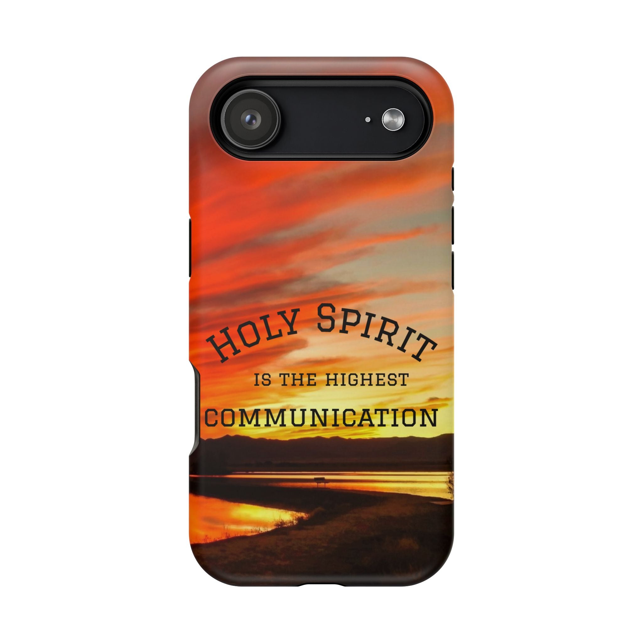 Holy Spirit Quote Magnetic Impact Phone Case — "The Holy Spirit is the highest communication"