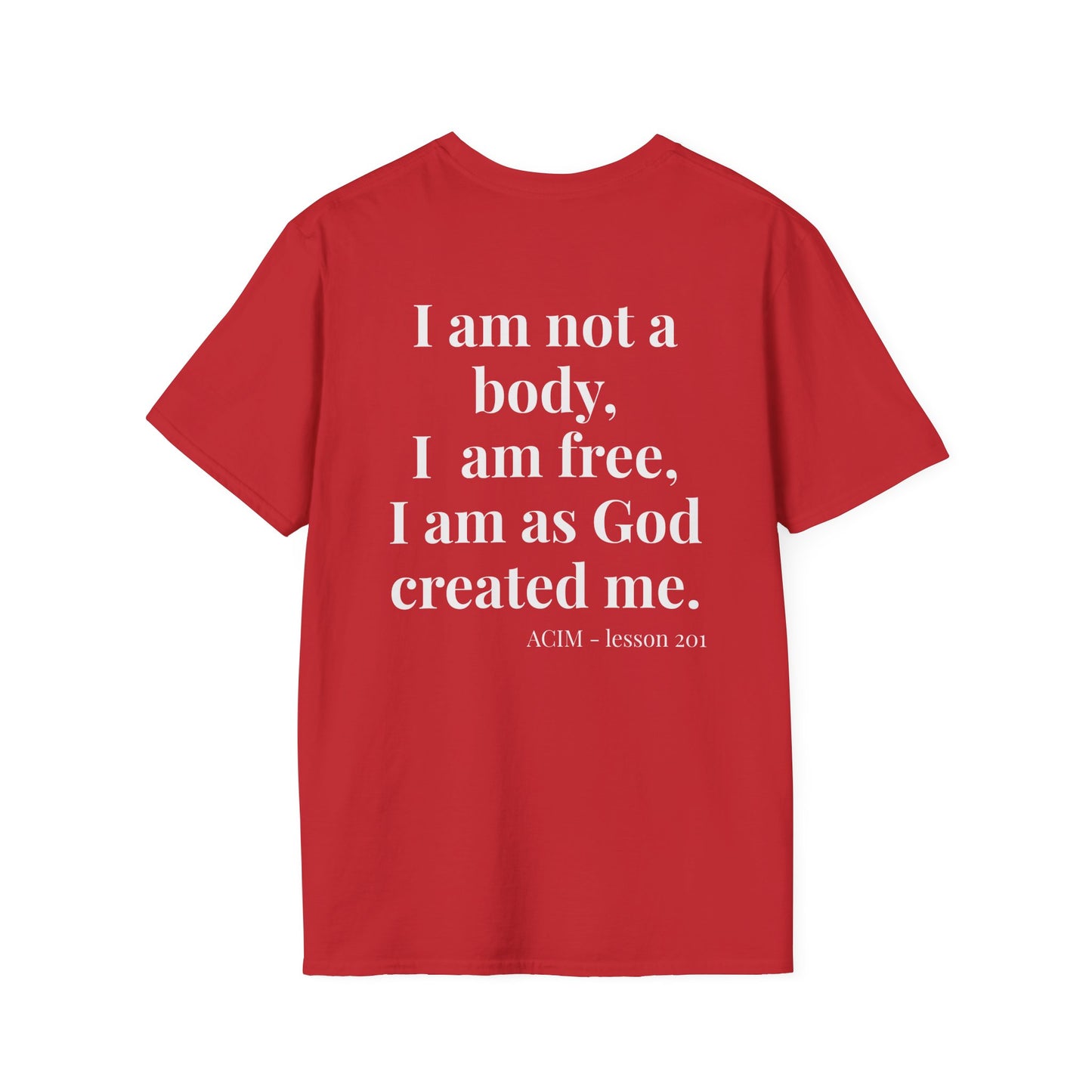 ACIM Lesson 201 T‑Shirt — Inspirational  Faith Tee
