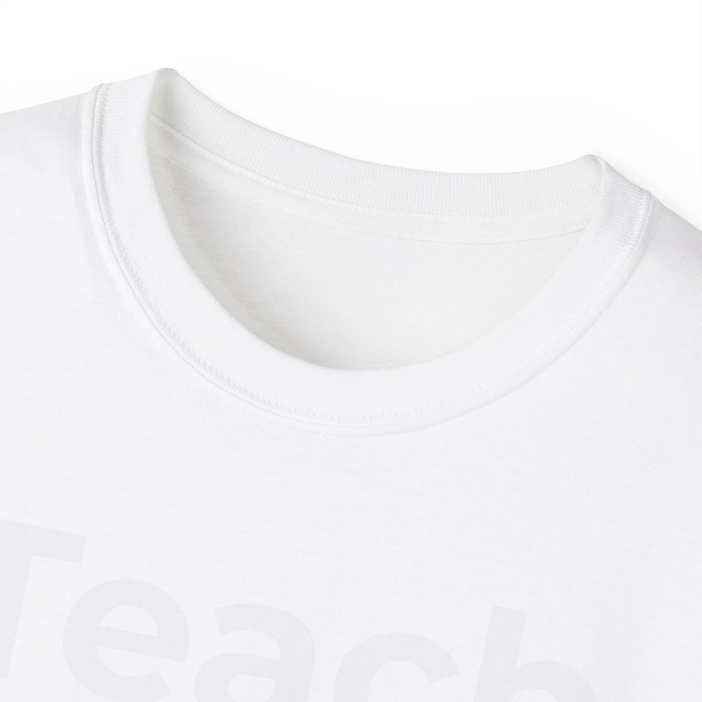 Teacher Heart T‑Shirt — "Teach Only" Red Heart Graphic Tee (Do Everything in Love)