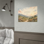2 Timothy. For God has not given us a spirit of fear...   - Inspirational Wall Art (Rolled Poster)