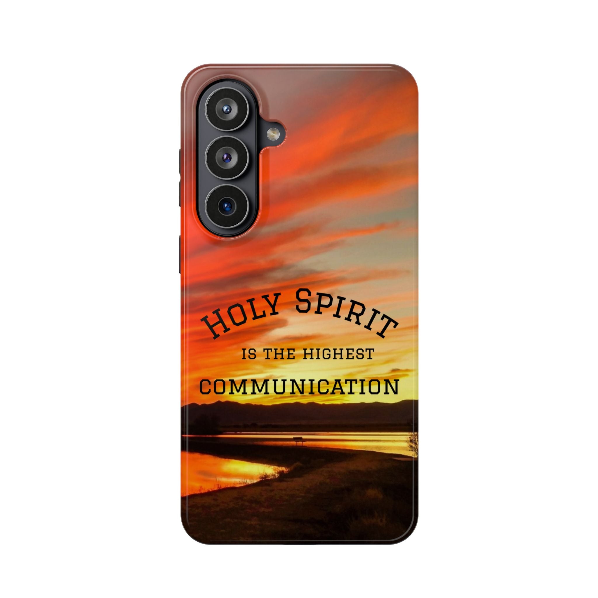 Holy Spirit Quote Magnetic Impact Phone Case — "The Holy Spirit is the highest communication"