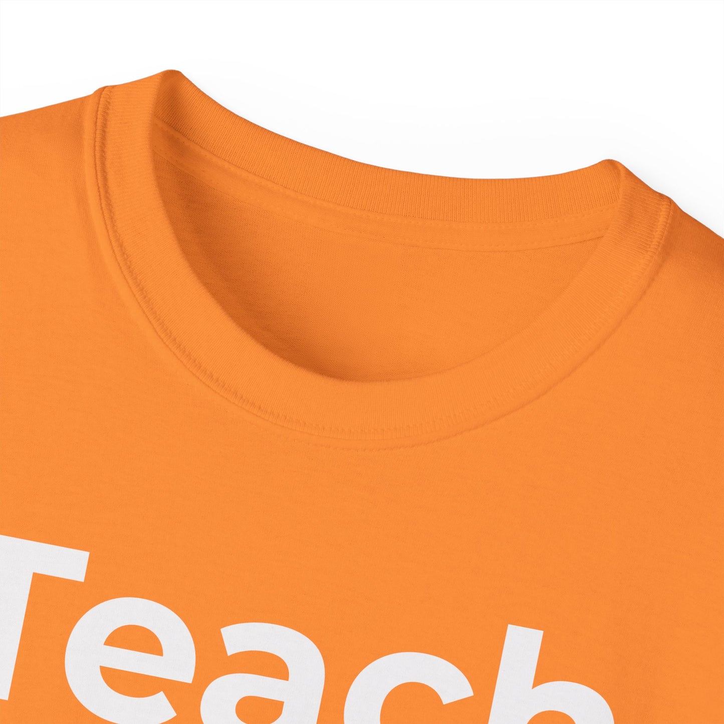Teacher Heart T‑Shirt — "Teach Only" Red Heart Graphic Tee (Do Everything in Love)
