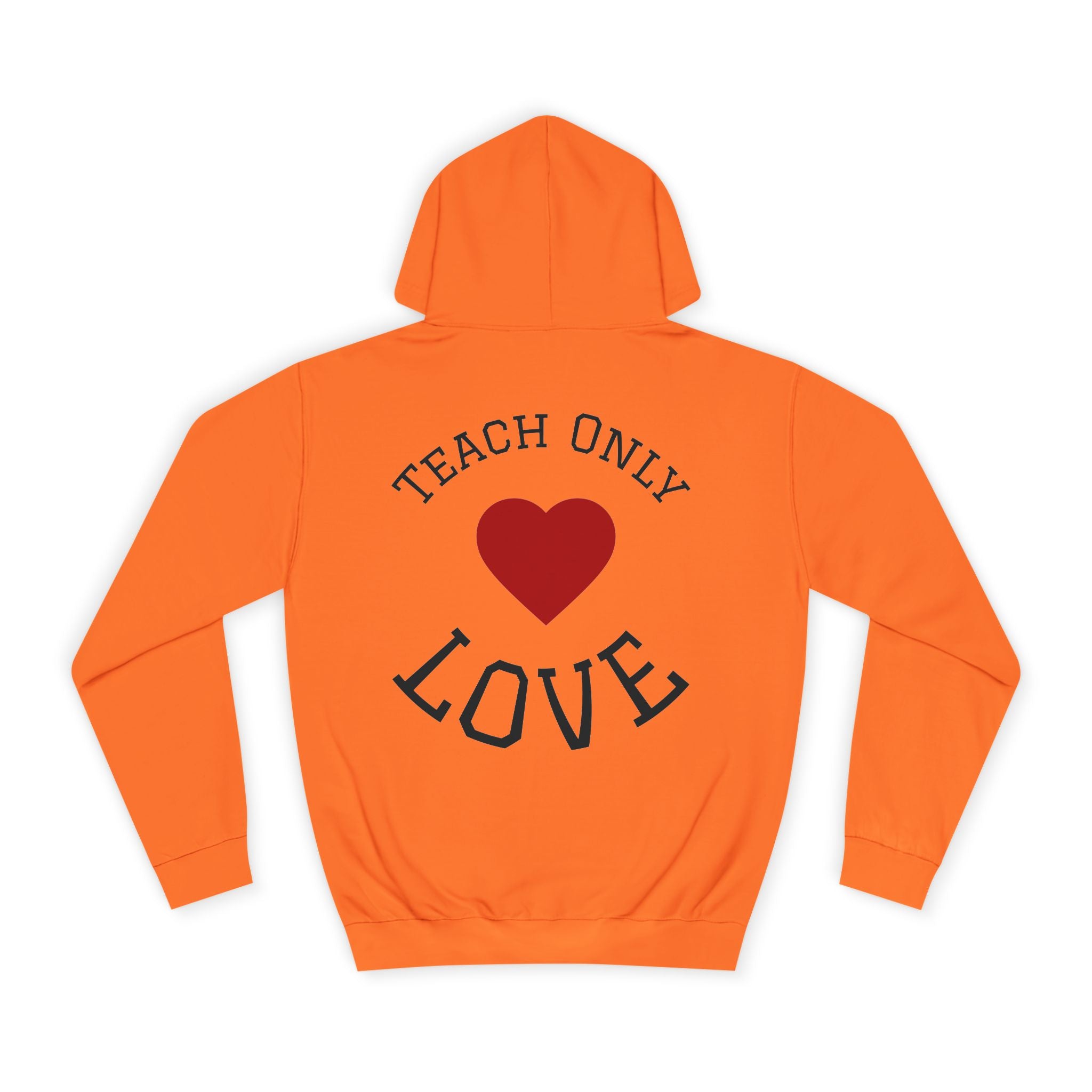 Escape the Darkness Hoodie — Heart Graphic College Pullover