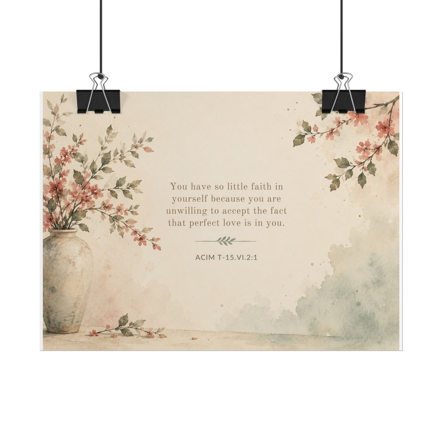 ACIM. - - Inspirational Wall Art (Rolled Poster)
