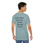 ACIM Lesson 49 — Spiritual Tee —  "God's Voice speaks to me all through the day."